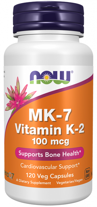 MK-7 Vitamin K-2 100 mcg Veg Capsules