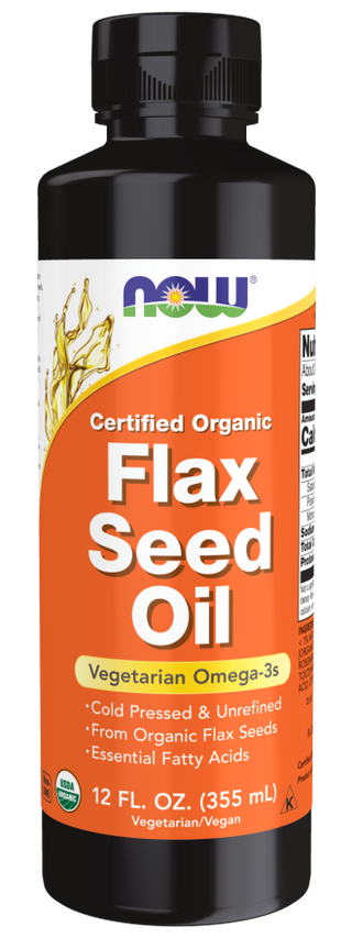 Flax Seed Oil Liquid, Organic