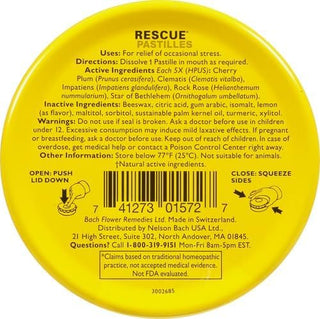 RESCUE® Pastilles Orange Vanila