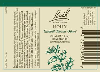 Bach Original Flower Remedies 4-Pack, "Stand Your Ground" Essence Grouping, Build Your Complete Bach System - Holly, Centaury, Agrimony, Walnut, Homeopathic Flower Essences, Vegan, 20mL Dropper x4