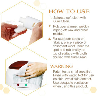 GiGi Sure Clean ñ All-Purpose Wax Warmer and Surface Cleaner, 16 fl oz