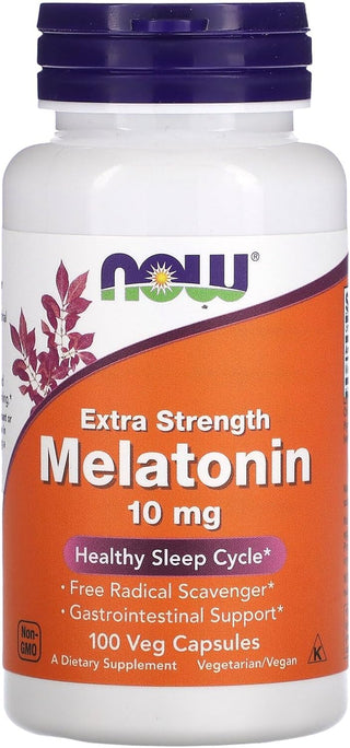 Melatonin, Extra Strength 10 mg Veg Capsules