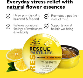 RESCUE® Pastilles Lemon Flavor