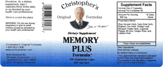 Memory Plus - 100 Capsules