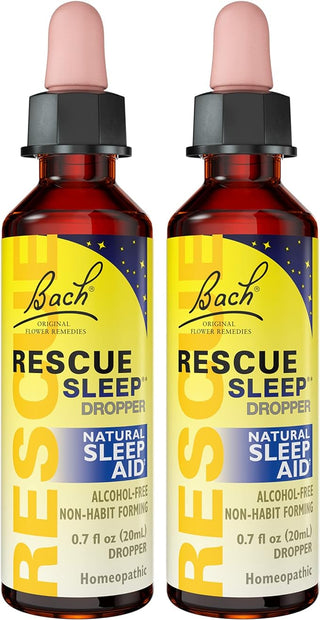 Bach RESCUE SLEEP Dropper 20mL, Natural Sleep Aid