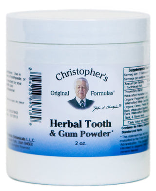 Herbal Tooth & Gum - 2 oz. Powder