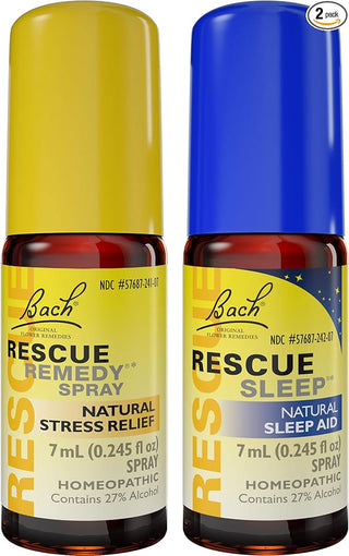 Day & Night Bundle, Bach RESCUE REMEDY Spray 7mL