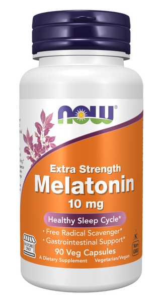 Melatonin, Extra Strength 10 mg Veg Capsules