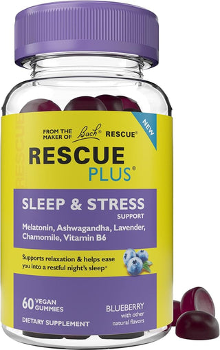 Bach RESCUE PLUS Sleep & Stress Support Gummies