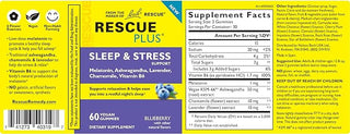 Bach RESCUE PLUS Sleep & Stress Support Gummies